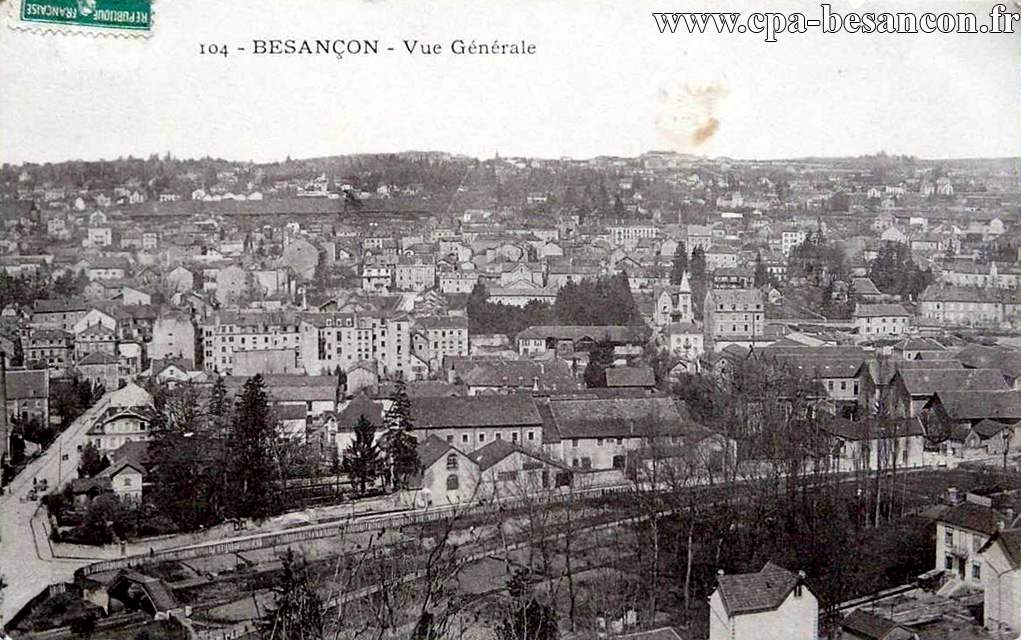 104 - BESANÇON - Vue Générale